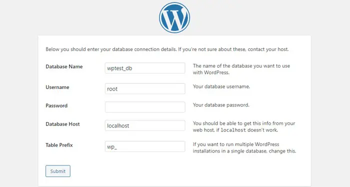 installer wordpress en local avec wamp